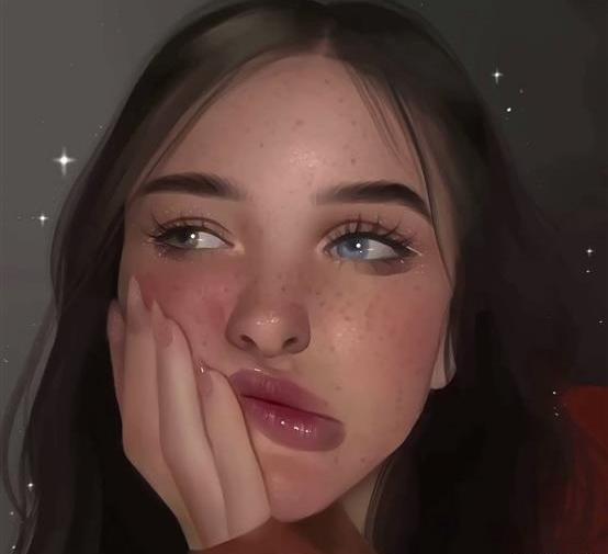 عکس نقاشی صورت زخمی
