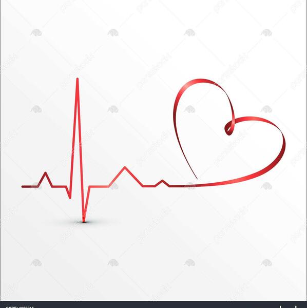 عکس عکس پس زمینه ضربان قلب