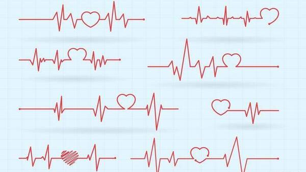 عکس عکس پس زمینه ضربان قلب