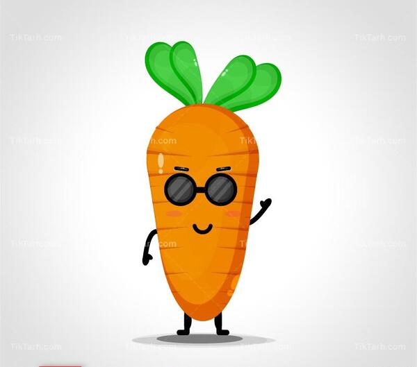عکس نقاشی فانتزی هویج