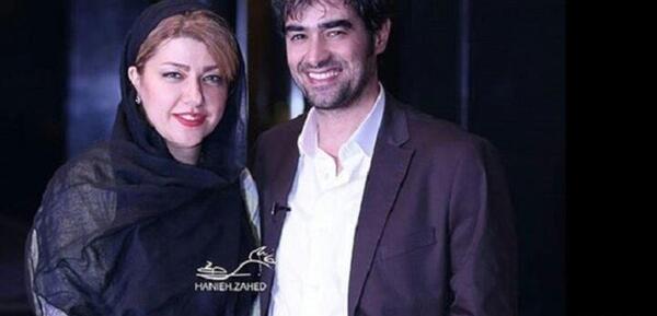 عکس شهاب حسینی با همسرش