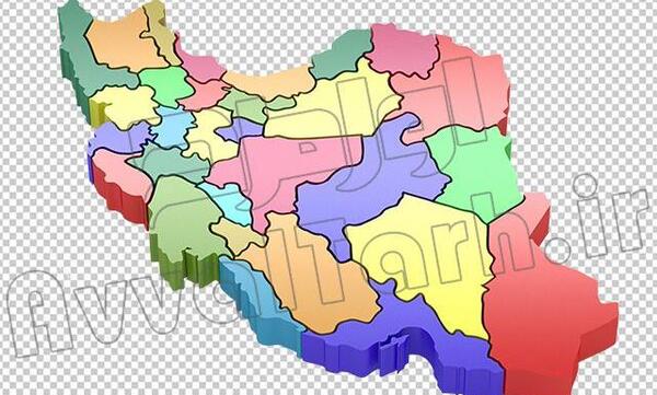 عکس لایه باز نقشه جهان