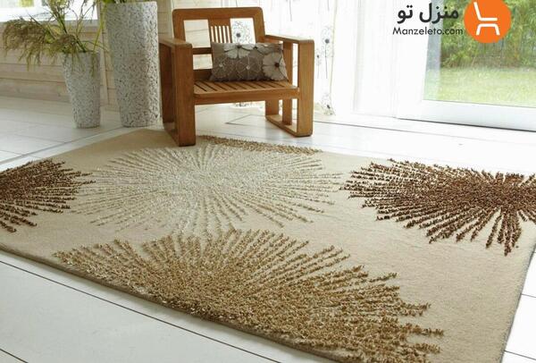 عکس فرش پرز بلند