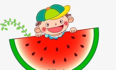 عکس نقاشی فانتزی هندوانه