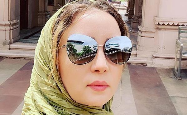 عکس حدیث فولادوند و دخترش