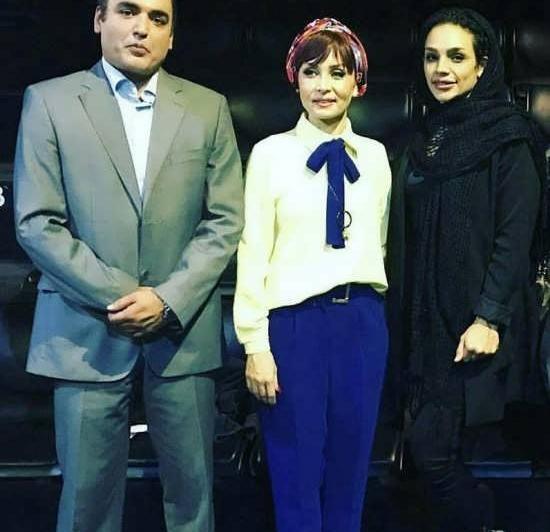 عکس حدیث فولادوند و دخترش