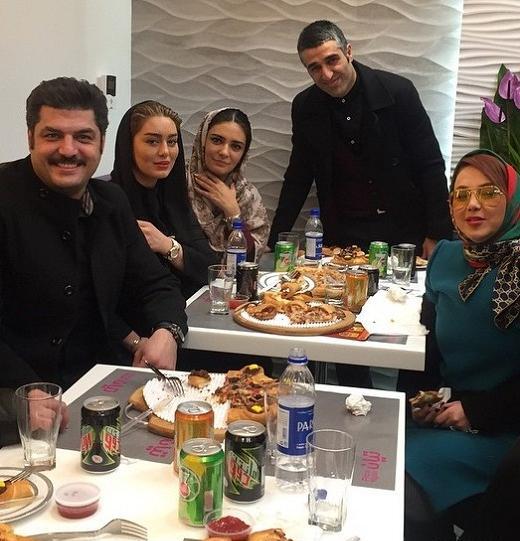 عکس پژمان جمشیدی و سام درخشانی