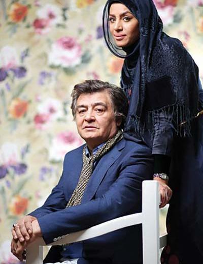 عکس رضا رویگری با زنش