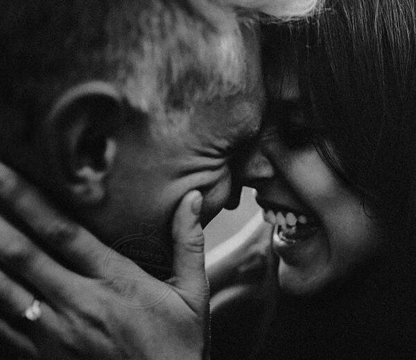 عکس عاشقانه دونفره بدون متن مشکی