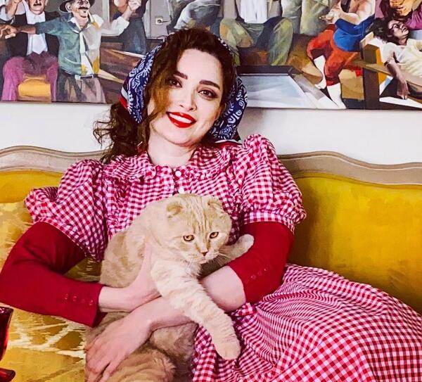 عکس های گربه بهنوش طباطبایی