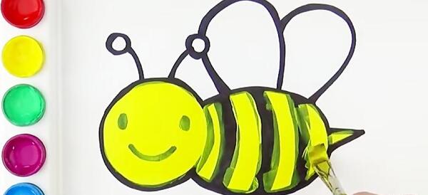 عکس نقاشی زنبورعسل