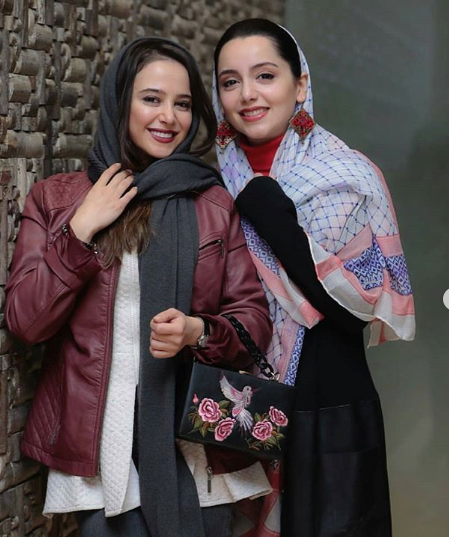 عکس الناز حبیبی با ارسلان قاسمی