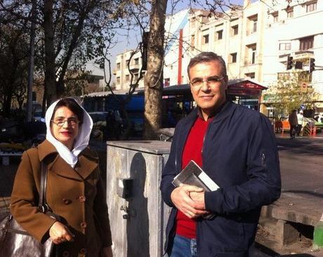 عکس رضا خندان همسر نسرین ستوده