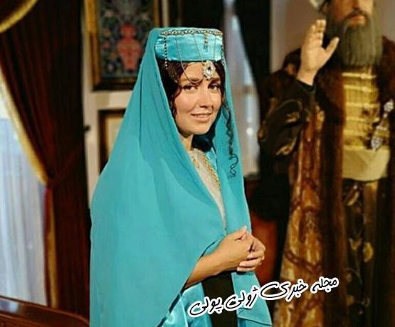 عکس افسانه پاکرو درسریال تکیه بر باد