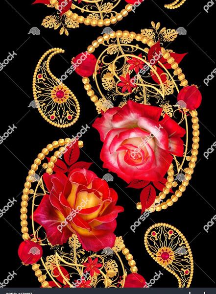 عکس گل رز هندی