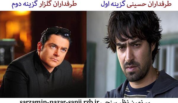 عکس شهاب حسینی و محمدرضا گلزار