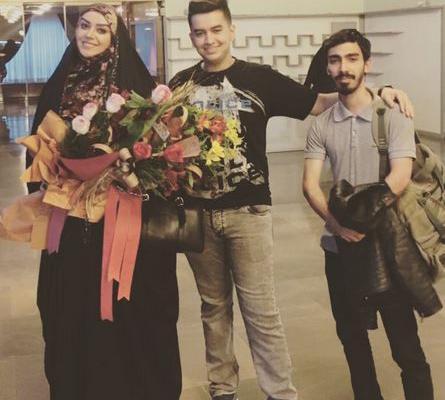 عکس جدید الهام چرخنده در اینستاگرام