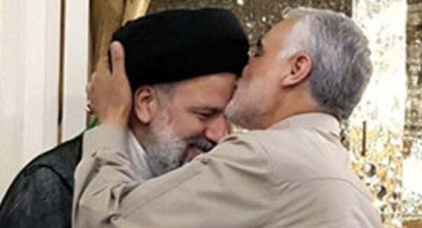 عکس رئیسی و حاج قاسم