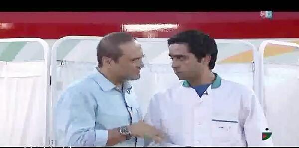 عکس آمپول زدن رامبد جوان
