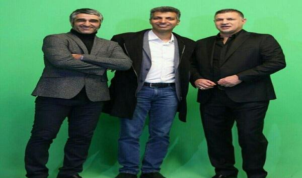 عکس پژمان جمشیدی و علی دایی