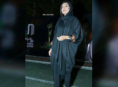 عکس ساره بیات با موهای چتری