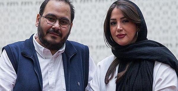 عکس رضا داوود نژاد با همسرش