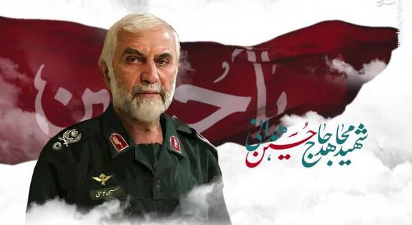 عکس سردار همدانی و سردار سلیمانی