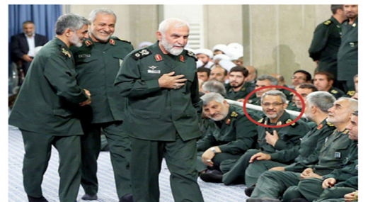 عکس سردار همدانی و سردار سلیمانی