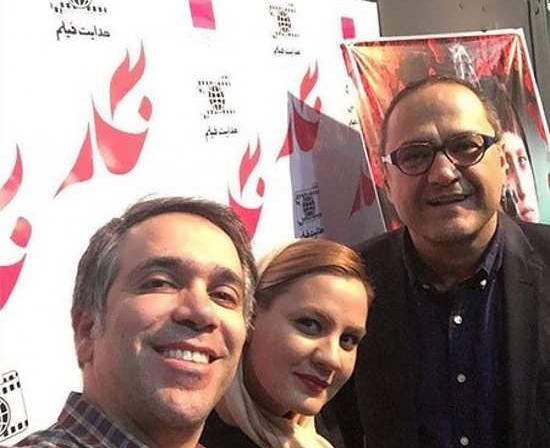 عکس امیر کربلایی زاده با همسرش