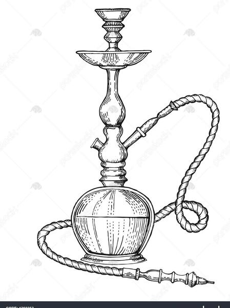 عکس وکتور قلیان