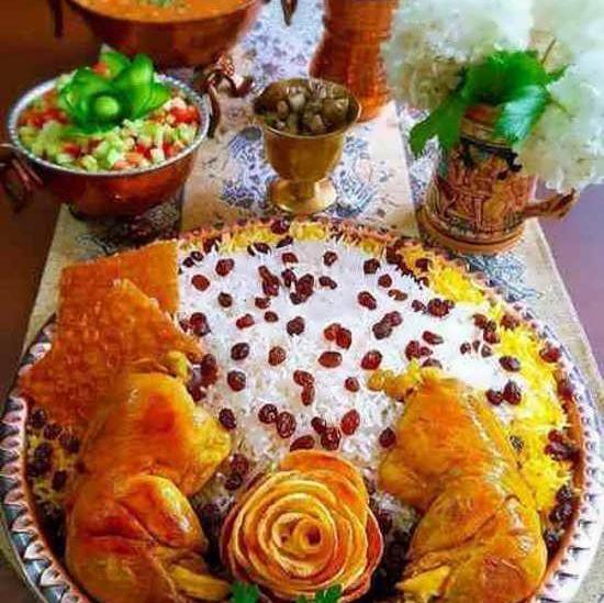 عکس ایده تزیین غذا