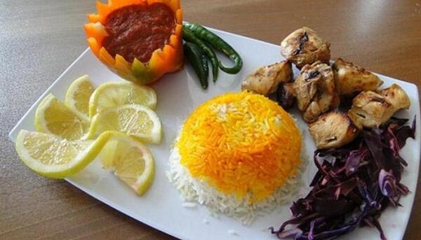 عکس ایده تزیین غذا