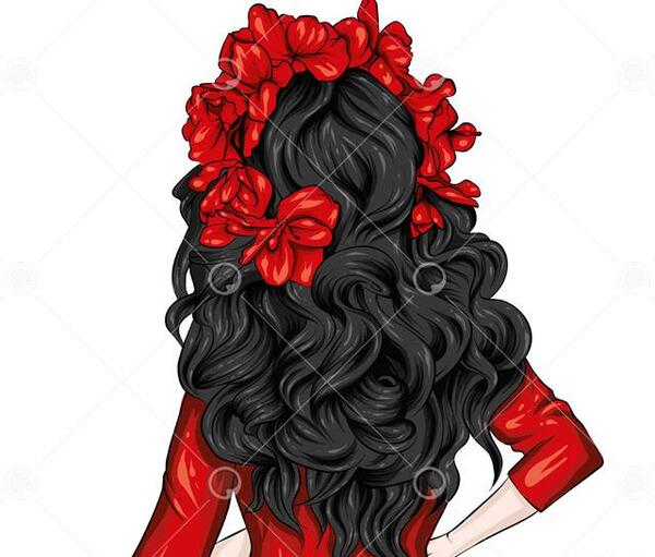عکس دانلود وکتور دختر