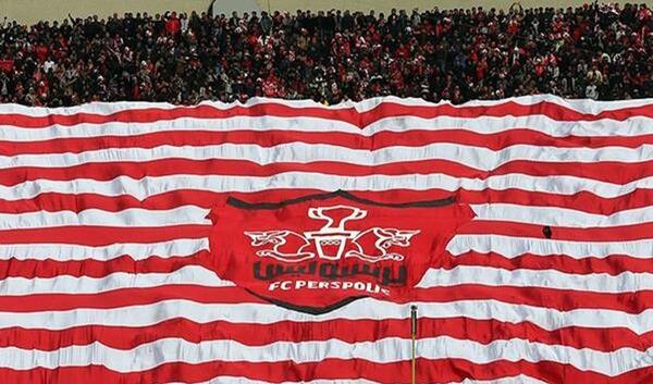 عکس پرچم پرسپولیس جدید