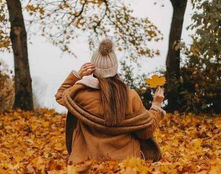 عکس پاییز دخترانه لاکچری
