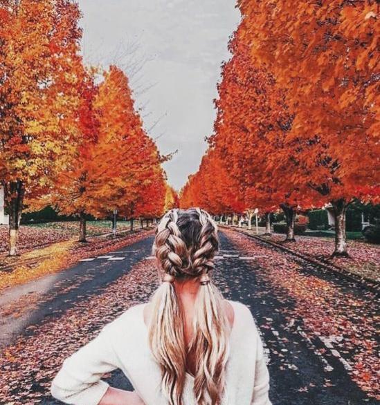 عکس پاییز دخترانه لاکچری