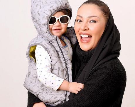 عکس زیبا بروفه و دخترش