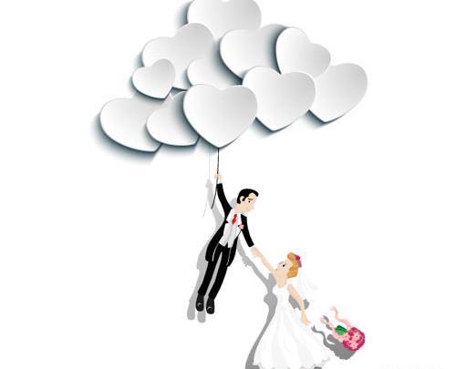 عکس لایه باز عروس و داماد