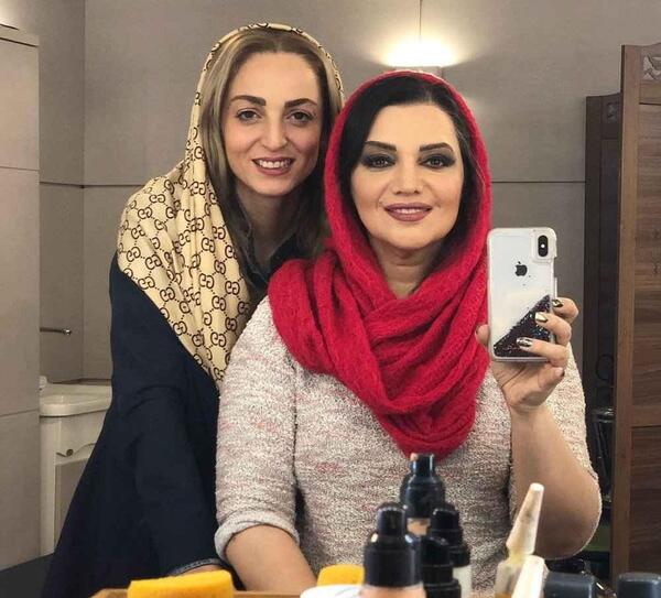 عکس پدر مادر الهام پاوه نژاد