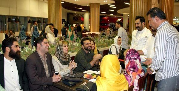 عکس رستوران شهاب حسینی