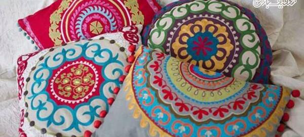 عکس نقاشی روی پارچه