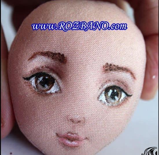 عکس نقاشی صورت عروسکی
