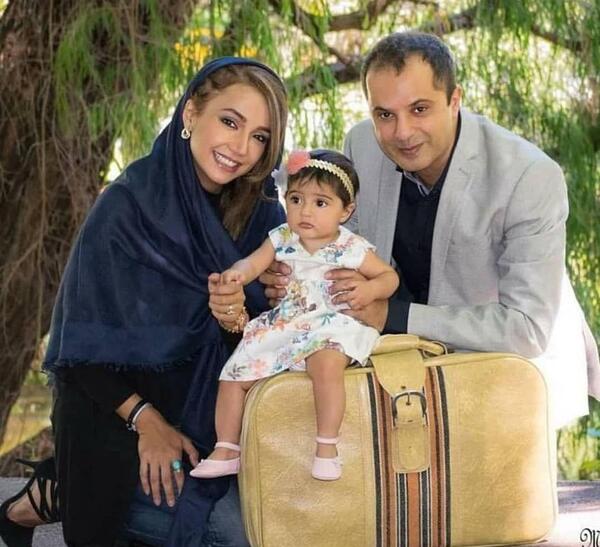 عکس شبنم قلی خانی با دخترش