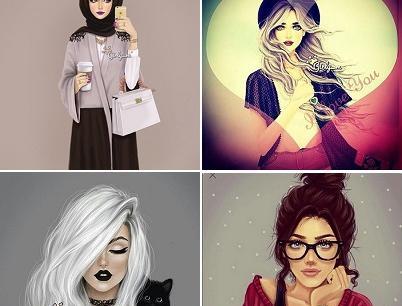 عکس نقاشی دخترانه