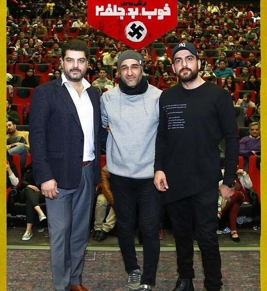 عکس سام درخشانی و امین حیایی