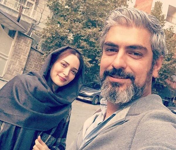 عکس بهنوش طباطبایی و مهدی پاکدل