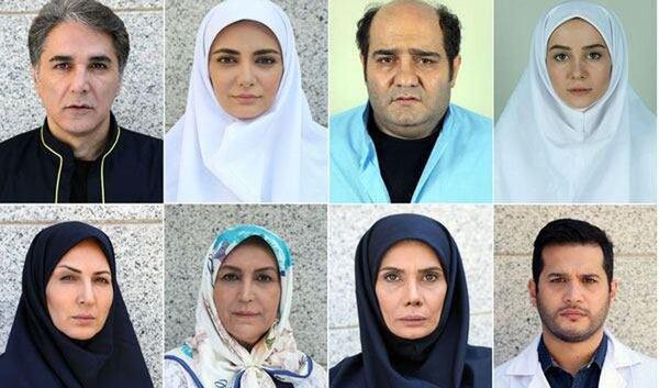 عکس عاطفه رضوی در سریال پرستاران
