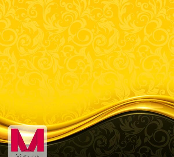 عکس پس زمینه طلایی ساده