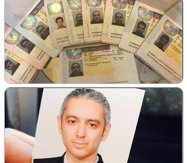 عکس پاسپورت لندن