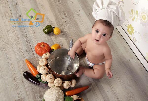 ایده برای عکس کودک در منزل